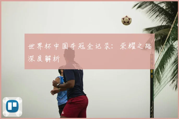 世界杯中国夺冠全记录：荣耀之路深度解析
