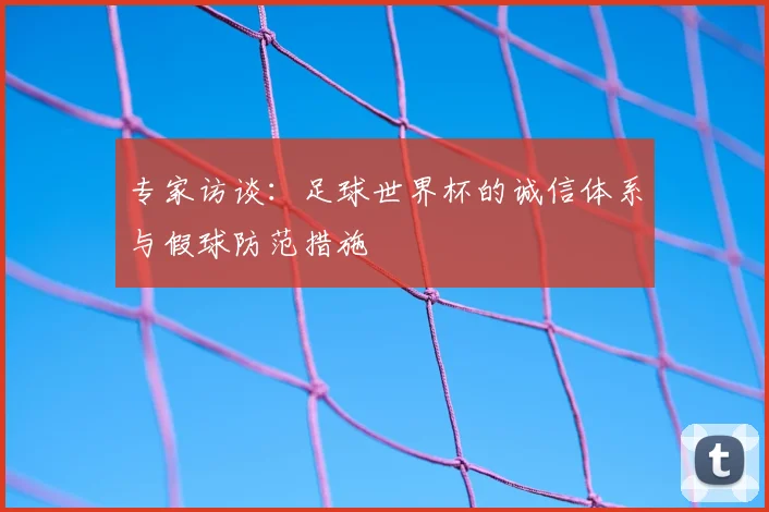 专家访谈：足球世界杯的诚信体系与假球防范措施